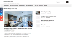 Desktop Screenshot of hairfibers.com